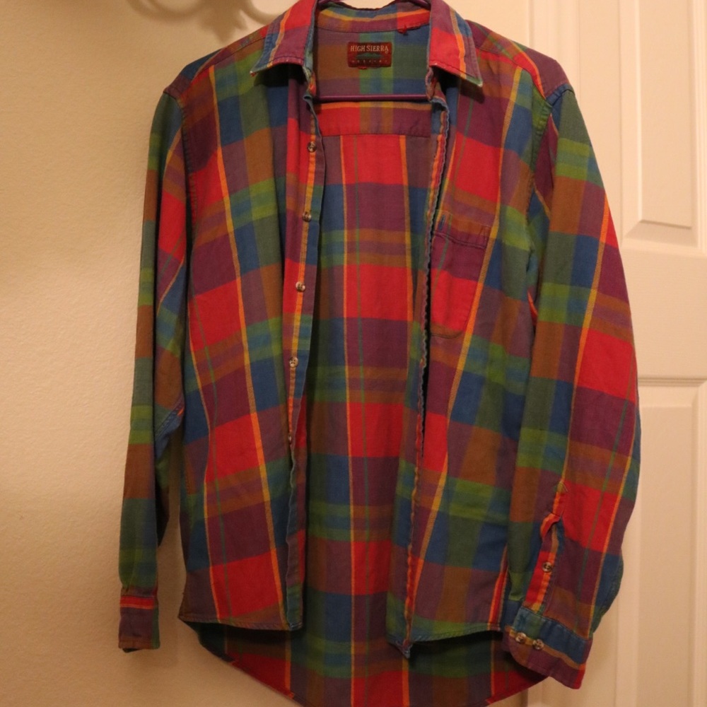 Oversized Flannel Shirt